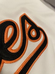 Cal Ripken Jr Baltimore #8 Jersey Men’s XL 2001 Orioles Home White Retro