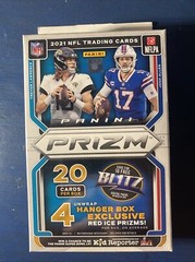 2021 Prizm NFL Football Hanger Box Red Ice-New Factory Sealed