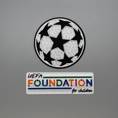 2026/2027 Uefa Champions League Football Shirt Player size Patch Badge Set