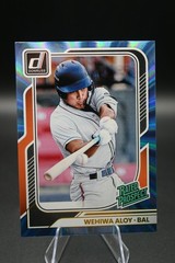 2026 Donruss Wehiwa Aloy Rated Prospect Carolina Blue Laser /249 BAL #155