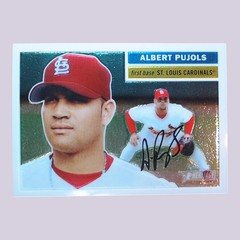 Albert Pujols 2005 Topps Heritage Chrome 1270/1956 #THC23 Cardinals ⚾