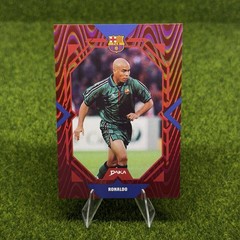 RONALDO Nazario /49 RED REFRACTOR DAKA TOP AUDIENCE 2025-26 BARCELONA