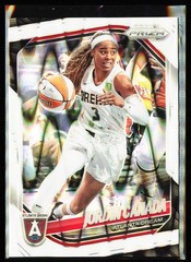 2025 Panini Prizm WNBA Jordin Canada White Seismic Prizms #120 Atlanta Dream