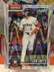 2026 Topps Chrome Baseball Cam Smith #108 Raywave Refractor Houston Astros