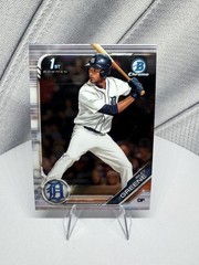 Riley Greene 2019 Bowman Draft Chrome Prospect 1st #BDC-50 Detroit Tigers