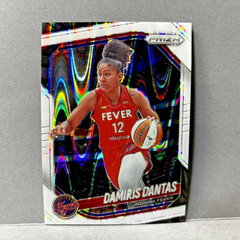 2025 Panini Prizm WNBA White Seismic Prizms #42 Damiris Dantas Indiana Fever