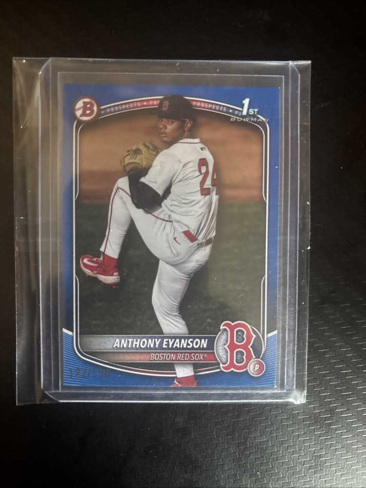 2025 Bowman Draft Anthony Eyanson Blue Border /150 #BD-116 Paper Boston Red Sox
