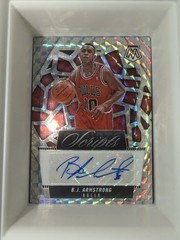 2024-25 Panini Mosaic – Scripts B.J. Armstrong, B.J. Armstrong #MS-BJA (AU)