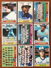 1979 TOPPS BASEBALL Pick your own commons (5/$1) and Stars set break