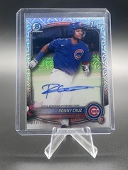 2025 Bowman Chrome Prospect Autographs Ronny Cruz HTA Choice /150