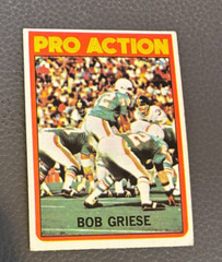 1972 Topps – Pro Action Bob Griese #132 – Miami Dolphins