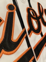 Cal Ripken Jr Baltimore #8 Jersey Men’s XL 2001 Orioles Home White Retro