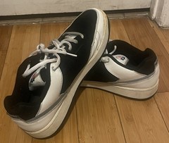 Reebok NFL Las Vegas Raiders Black/White/Gray Shoes Sneakers Men’s Size 13