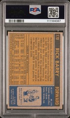 1971 Topps Rick Barry RC Rookie #170 PSA 5 / 10 AUTO Autograph