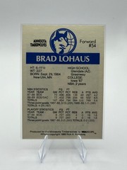1989-90 Burger King Minnesota Timberwolves #NNO Brad Lohaus