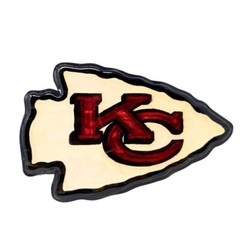 Kansas City Chiefs Wood Sign 11.5×7.5 – Football Fan Gift Mancave Decor
