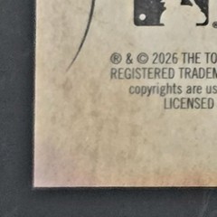 Chase Dollander 2026 Topps Chrome #IS-CHA Ink Strokes Auto SP Rockies