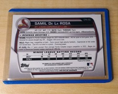 2023 Bowman Chrome Autograph Samil De La Rosa Auto #CPA-SD Cardinals