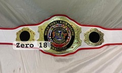 IKF 2021 Muay Thai World Classic Kick Boxing Championship Belt Adult Replica