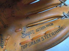 Spalding Baseball Glove Carl Yastrzemski 42-3421 Triple Crown Mitt RHT Great 2