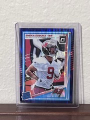 2025 Panini Donruss Optic – Rated Rookie Emeka Egbuka #265 Purple Shock Prizm