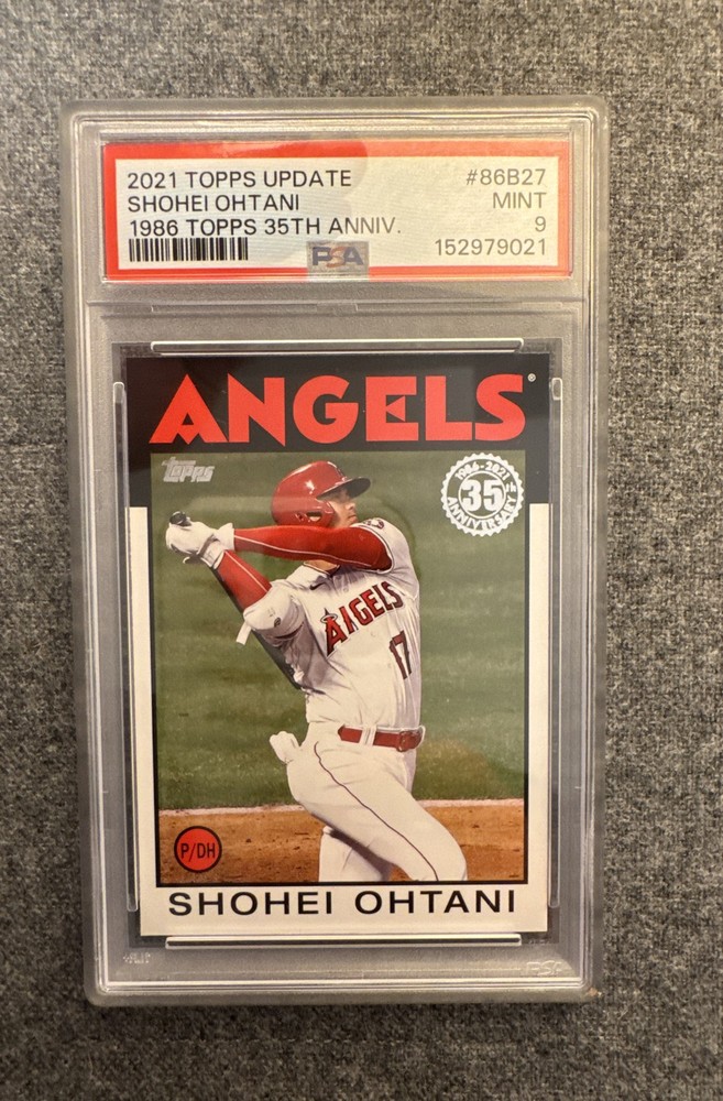 2021 Topps Update – 1986 Topps Baseball 35th Anniversary Shohei Ohtani #86B-27