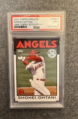 2021 Topps Update – 1986 Topps Baseball 35th Anniversary Shohei Ohtani #86B-27