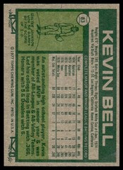 1977 Topps Kevin Bell Rookie Chicago White Sox #83