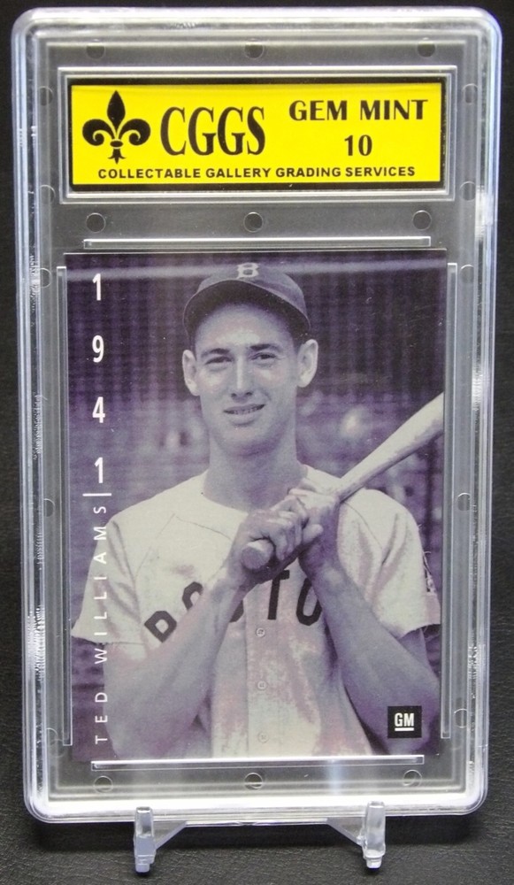 Ted Williams 1994 Upper Deck GM The American Epic Card #9 CGGS 10 Gem Mint