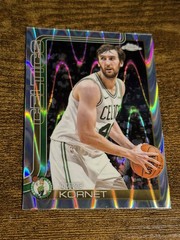 LUKE KORNET 2025-26 Topps Chrome #37 Silver RayWave Refractor