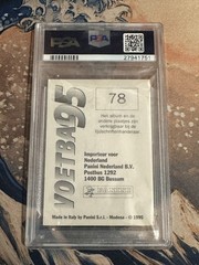 1994 Panini Voetbal 95 #78 Ronaldo Nazario Rookie RC PSA 2