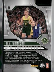 2024 Panini Prizm WNBA #88 Sami Whitcomb Ice Orange Prizms