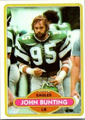 John Bunting – 1980 Topps Football #251 – Philadelphia Eagles