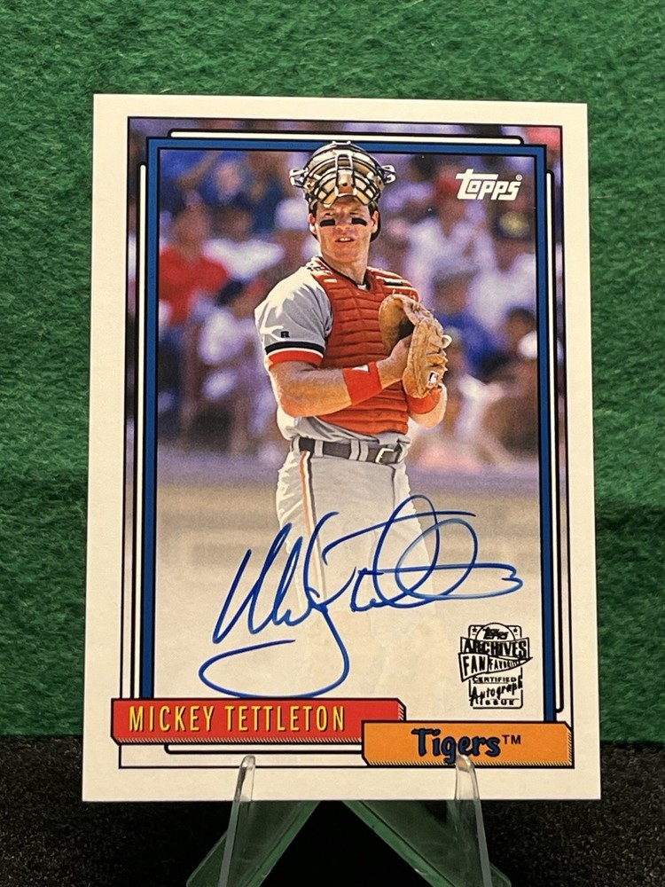 Mickey Tettleton 2013 Topps Archives – Fan Favorites Autographs #FFA-MT (AU)