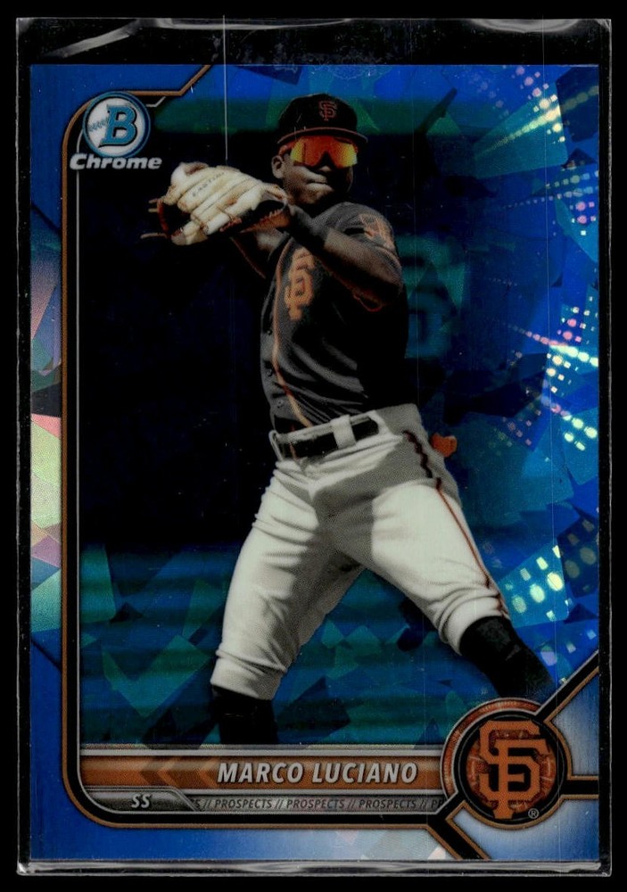 2022 Bowman Sapphire Edition #BCP-7 Marco Luciano