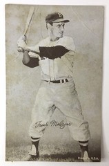 Frank Malzone – Baseball&rsquo;s 1963 Exhibits Stat Back