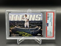 PSA GM 10 | 2023 Topps Chrome #CT-11 Aaron Judge – Titans | New York Yankees