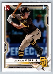 Jackson Merrill Base/Inserts – You Pick – $2.00 or 2 Card Minimum