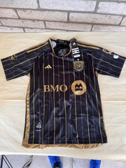 Youth LAFC Son #7 Jersey LAFC Black/Gold Soccer Jersey youth medium Large 26