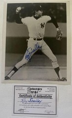 Roy Smalley Signed Autographed Glossy 8×10 Photo New York Yankees