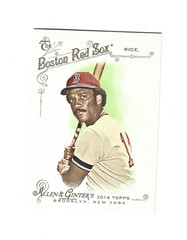 2014 Topps Allen and Ginter #202 Jim Rice BOSTON RED SOX