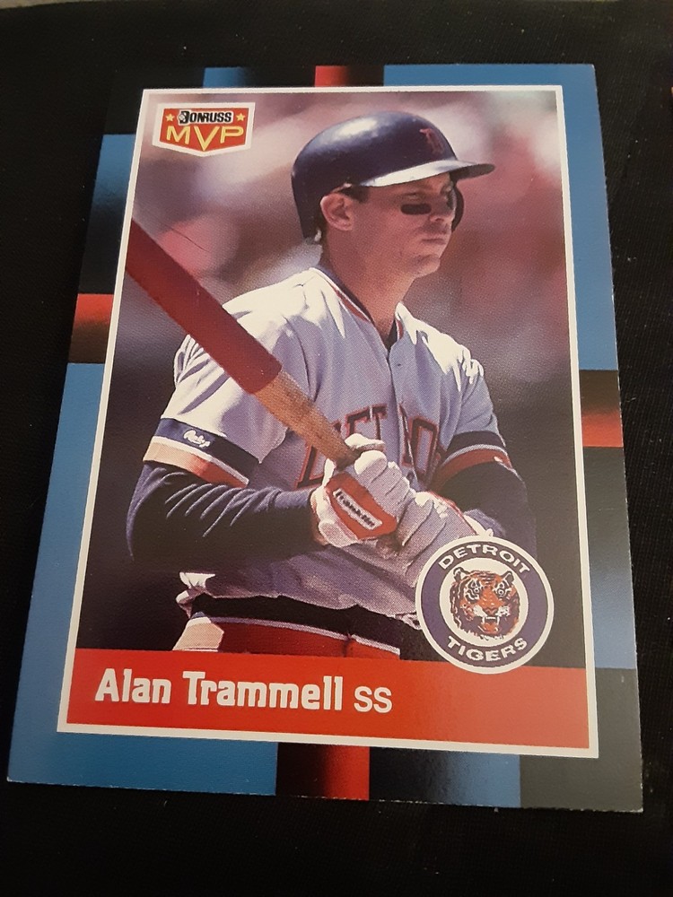 alan trammell mvp hof mlb #bc11