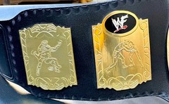 World Tag Team Wrestling Championship Replica Title Belt Adult Size 2MM Brass
