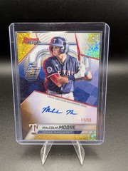 2025 Bowman&rsquo;s Best – Best of 2025 Autographs Malcolm Moore #B25-MM Gold…