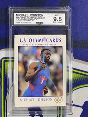Michael Johnson 1992 Impel Olympicards 87 CCG 9.5 RC