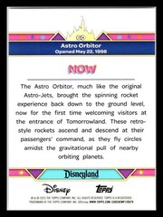 2026 Disneyland 70th #60 Astro Oribtor Dinsey Base Trading Card