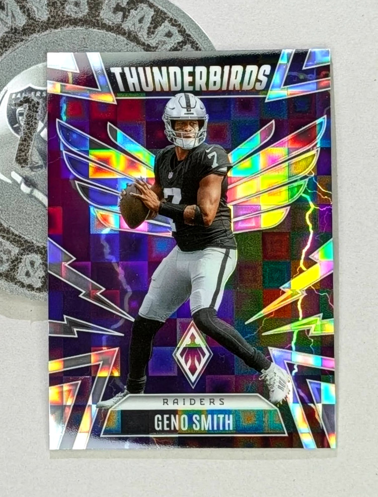 Geno Smith *2025 Panini Phoenix* SP /249 Pandora THUNDERBIRDS #26-Raiders