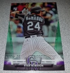 2018 TOPPS SALUTE RYAN MCMAHON GREEN PARALLEL ROOKIE RC SHORT PRINT EXCLUSIVE