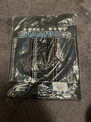 Philadelphia Eagles Fanatics Super Bowl LIX Champions Roster T-Shirt – Charcoal