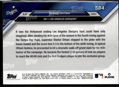 2024 Topps Now #584 Shohei Ohtani